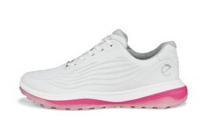 ECCO Women's Golf LT1, 13275360909 White / Bubblegum