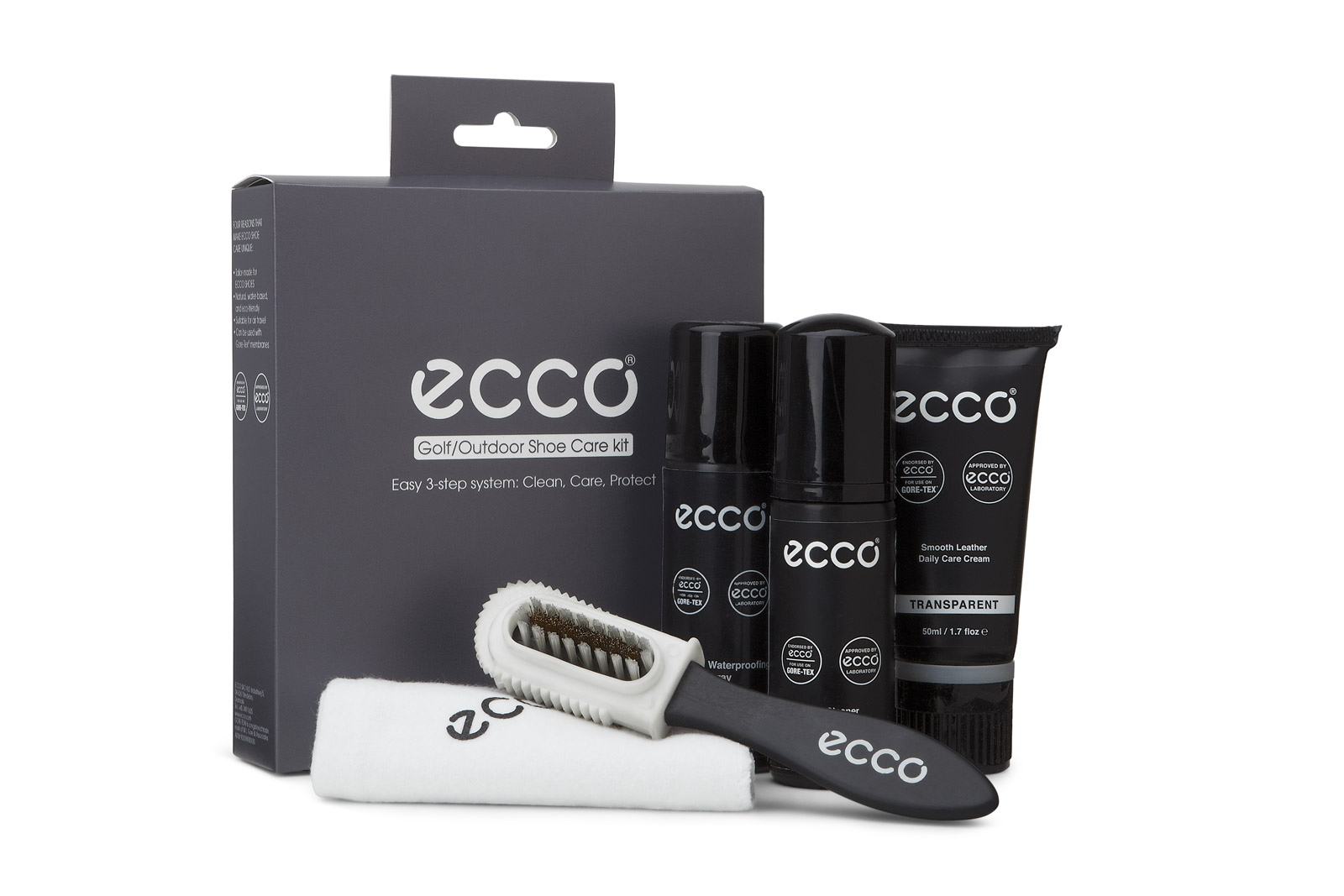 ECCO Golf shoe care, 9033996-00100 ECCO GOLF SHOECARE KIT